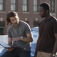 Quarry’s Logan Marshall-Green and Jamie Hector (Photo: Michele K. Short/Cinemax)